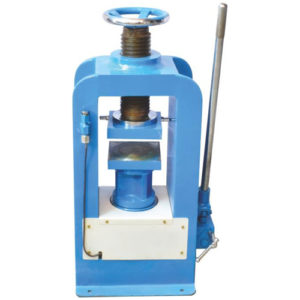 compression testing machine hand operated channel type