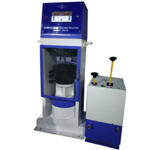 Semi Automatic Compression Testing machine Plate Type (power pack model