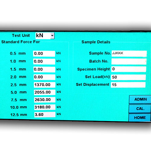 Automatic CBR Test Apparatus