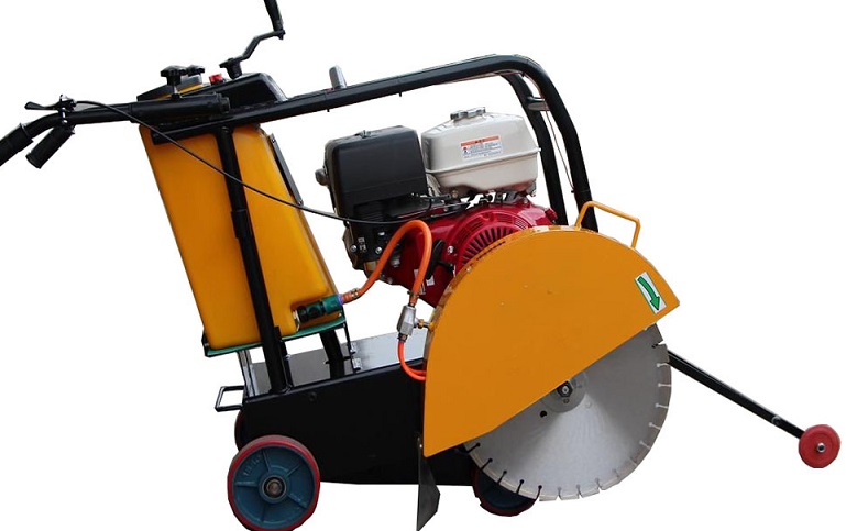 asphalt concrete floor saw machine