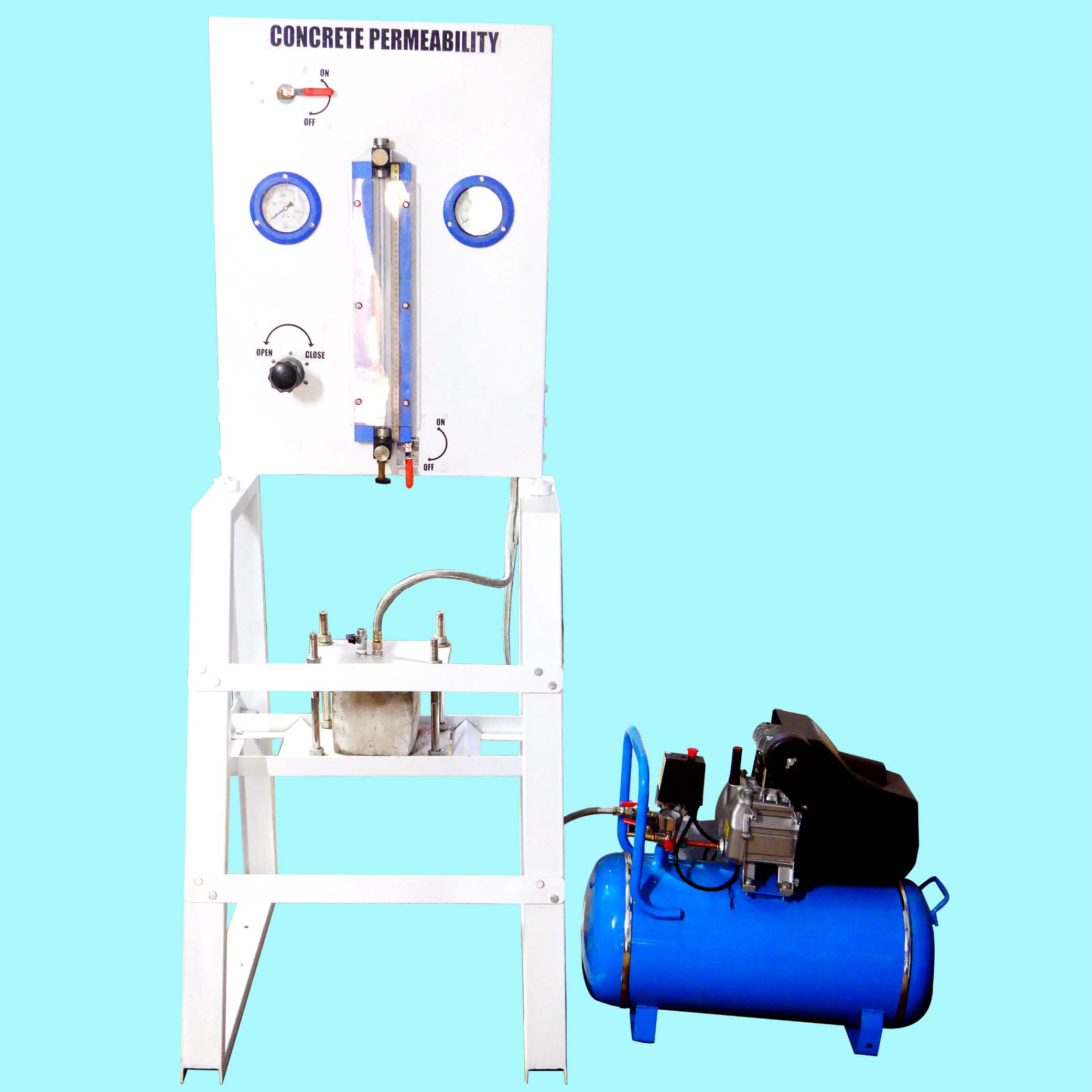 Concrete Permeability Apparatus Single Cell Model