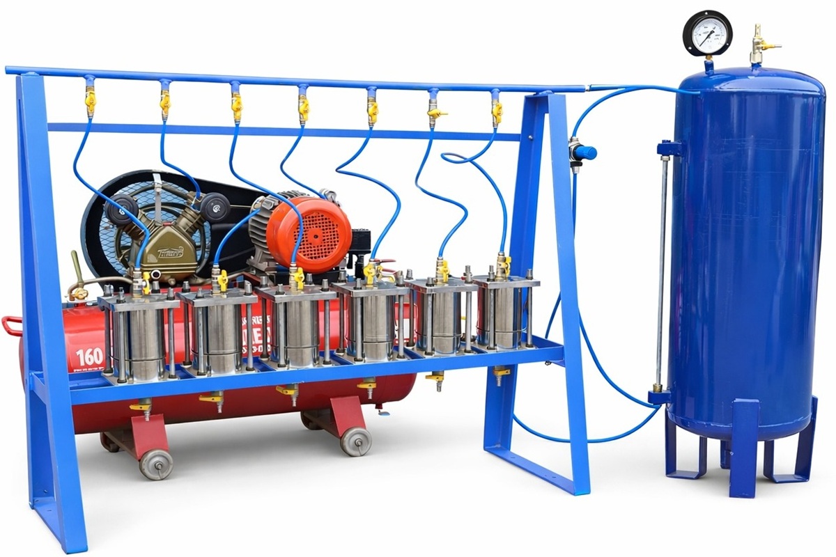 Pozzolana Cement Mortar Permeability Apparatus