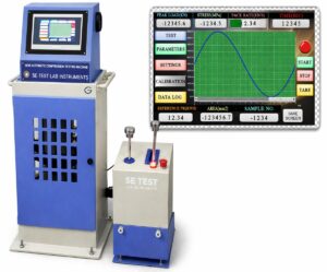 Semi Automatic Compression Testing Machine Plate Type Power Pack Model